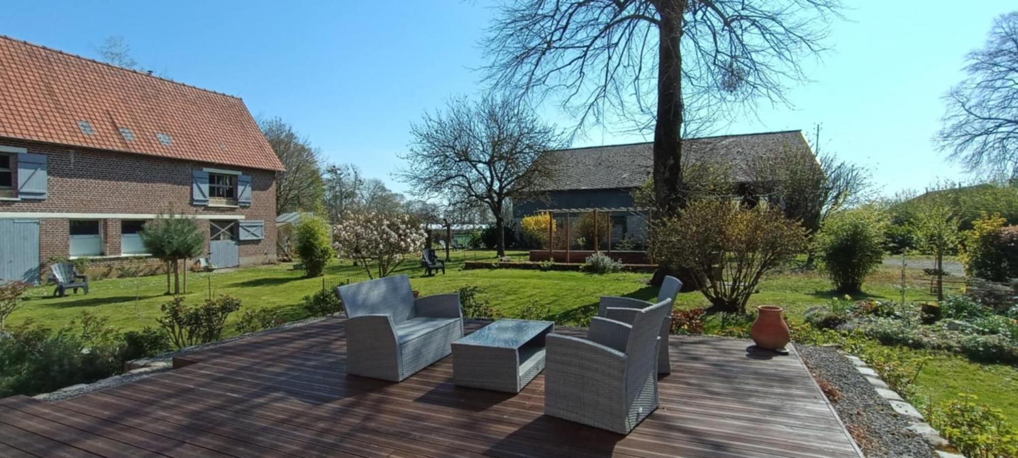 Les Reves De Baie De Somme Chambres D'Hotes , Table D'Hotes Et Spa Behen Экстерьер фото